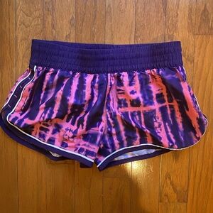 Under Armour Purple and Pink Athletic Shorts